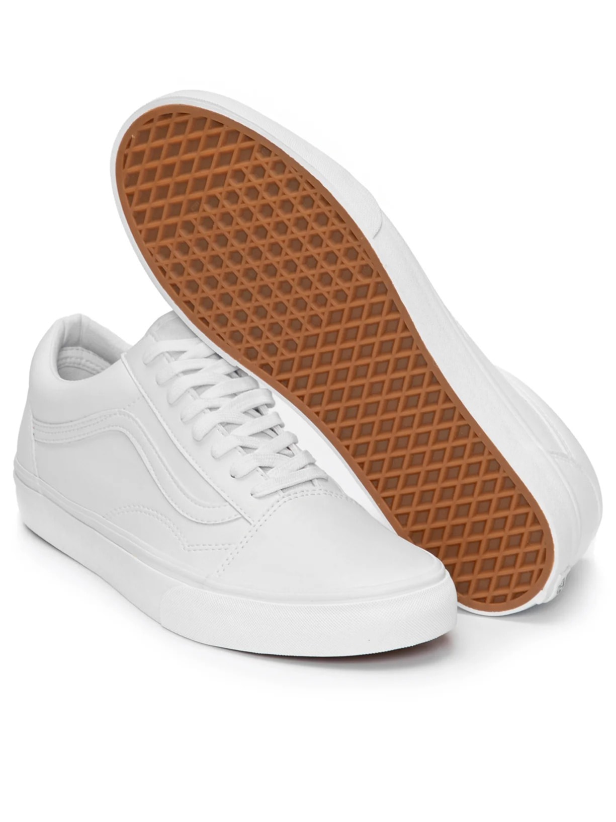 Tênis Unissex Old Skool Branco  Vans