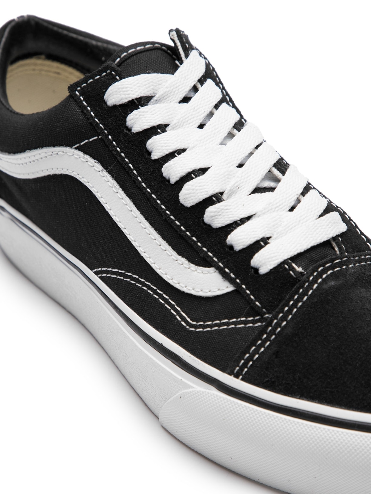 Tênis Unissex Old Skool Platform Preto Vans