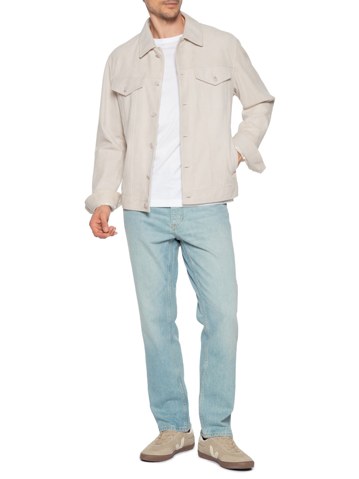 Tênis Unissex Paneka Suede Bege Veja