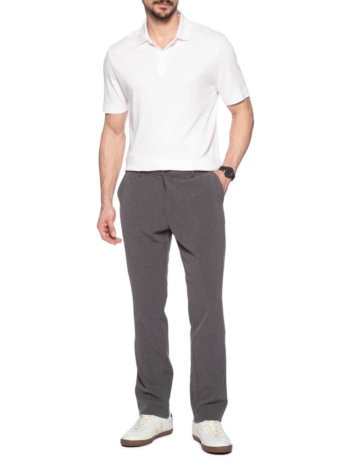 Tênis Unissex Panenka OT Leather Branco Veja