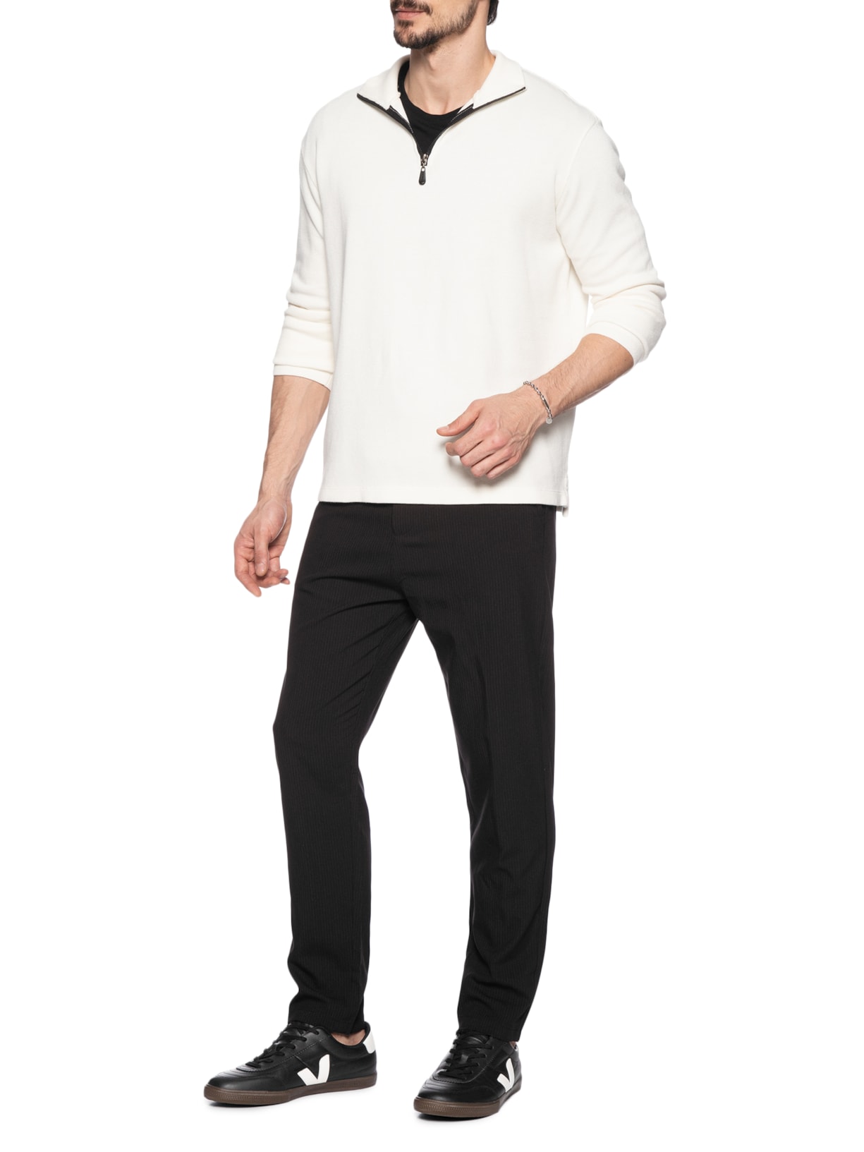 Tênis Unissex Panenka OT Leather Preto Veja