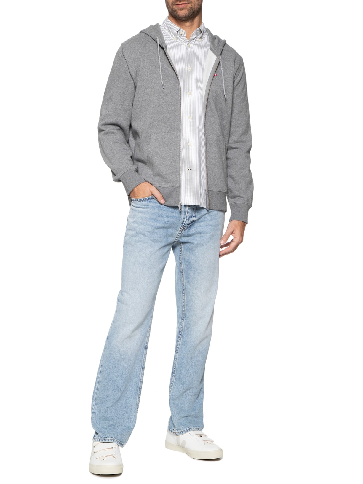 Tênis Unissex Recife Chromefree Leath Ex White Natural Branco Veja