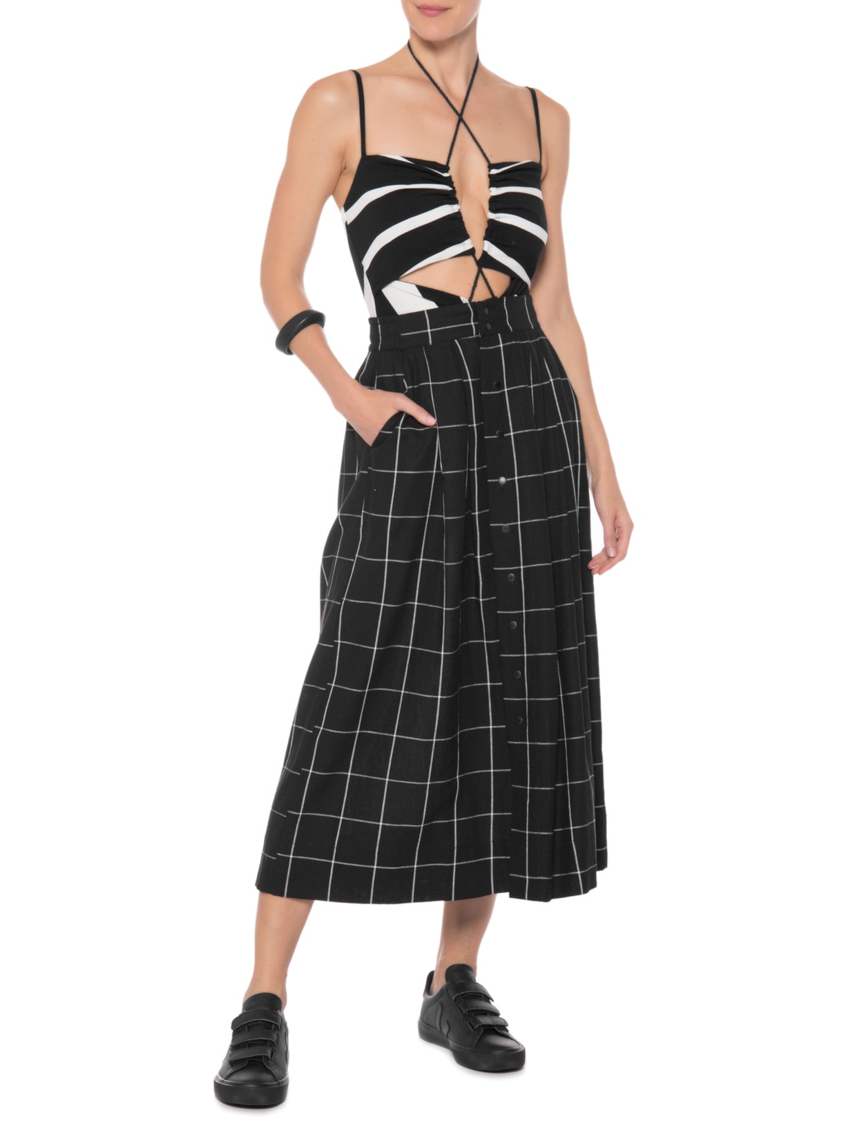 Tênis Unissex Recife Logo Preto Vert Shoes