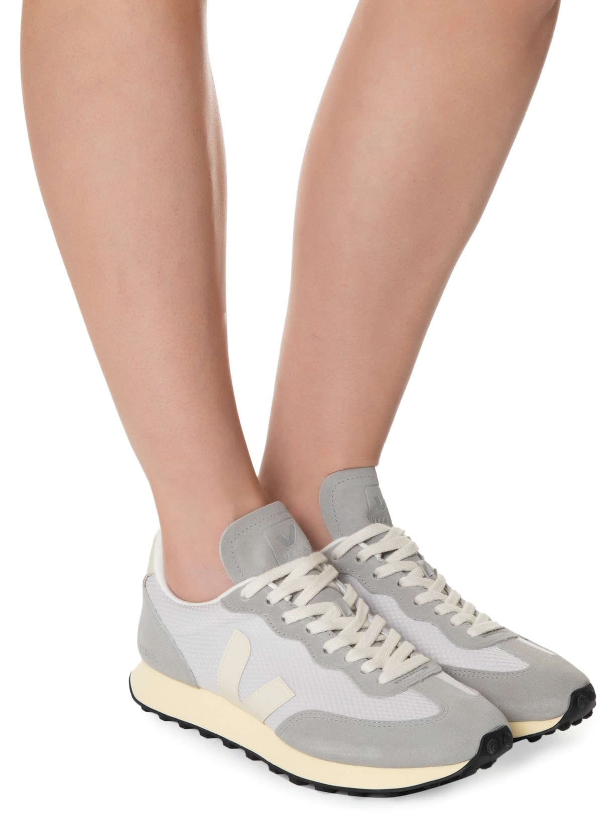 Tênis Unissex Rio Branco Alveomsh Light Grey Pierre Cinza Veja