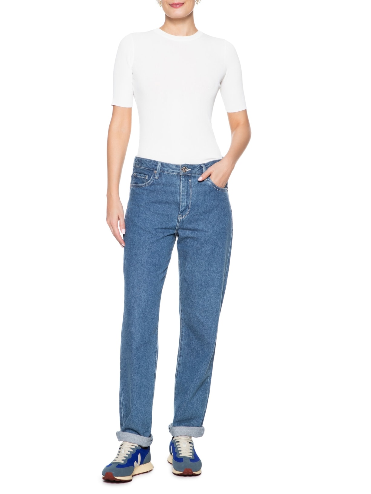 Tênis Unissex Rio Branco II Alveomesh Azul Veja