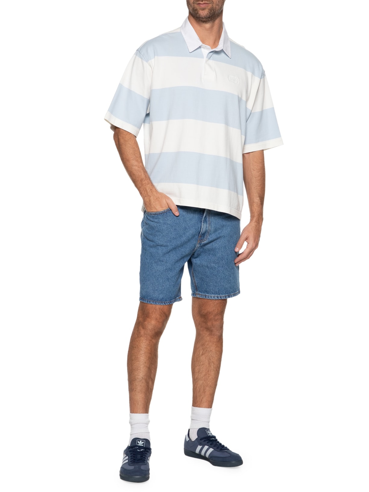 Tênis Unissex Samba OG Azul Adidas Originals