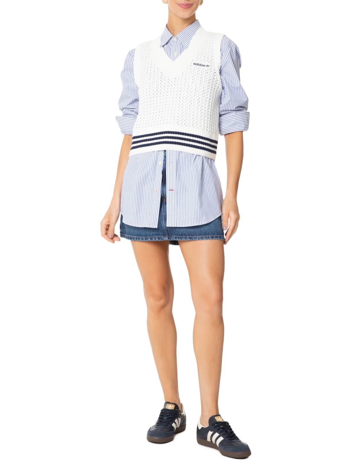 Tênis Unissex Samba OG Azul Adidas Originals