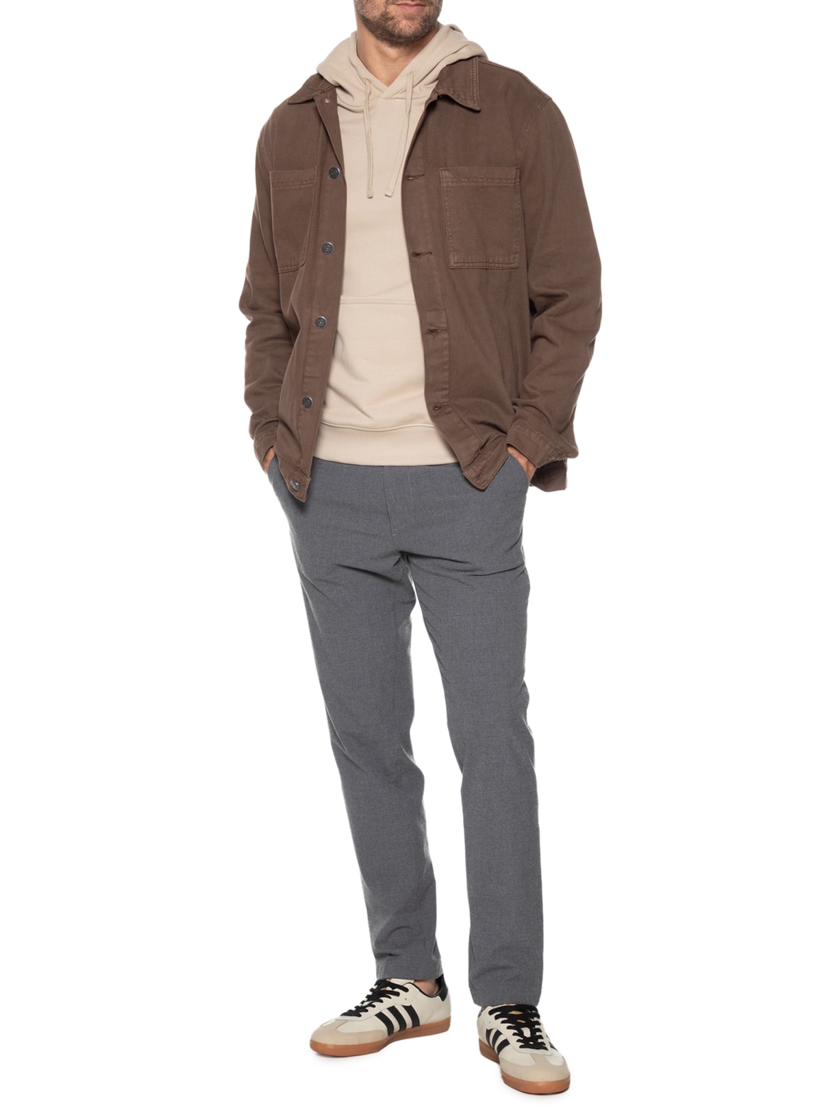 Tênis Unissex Samba OG Bege Adidas Originals