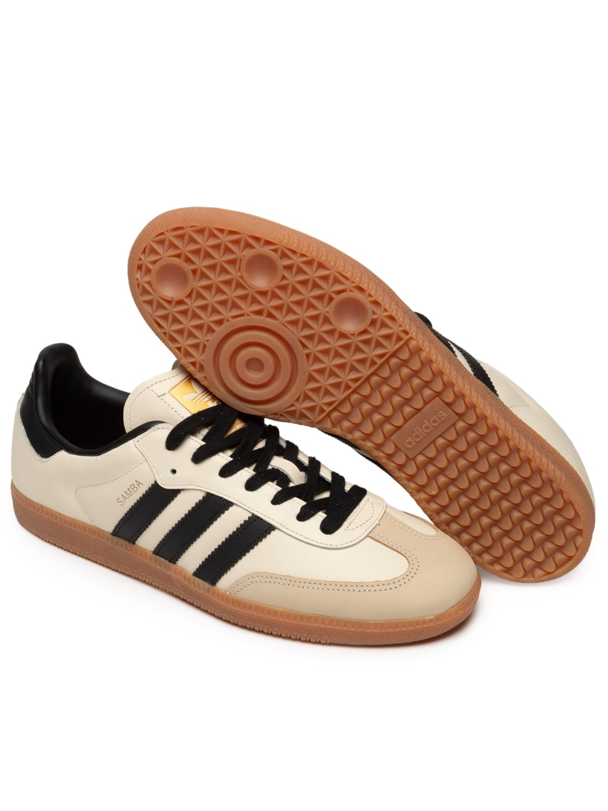 Tênis Unissex Samba OG Bege e Preto Adidas Originals