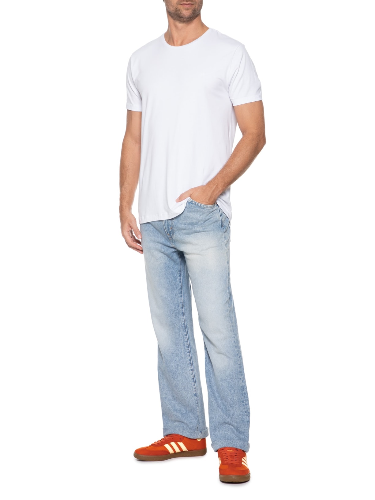 Tênis Unissex Samba OG Laranja Adidas Originals