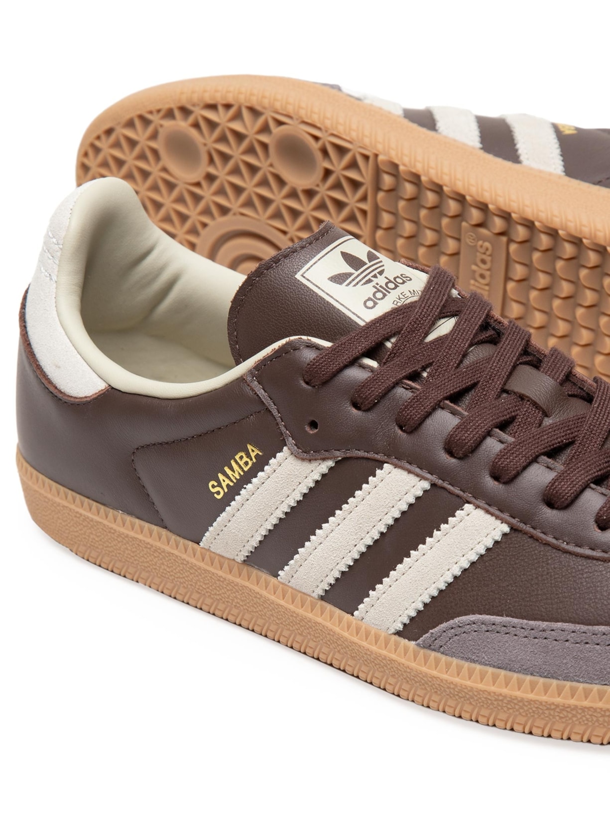Adidas Originals Tênis Unissex Samba OG Marrom1
