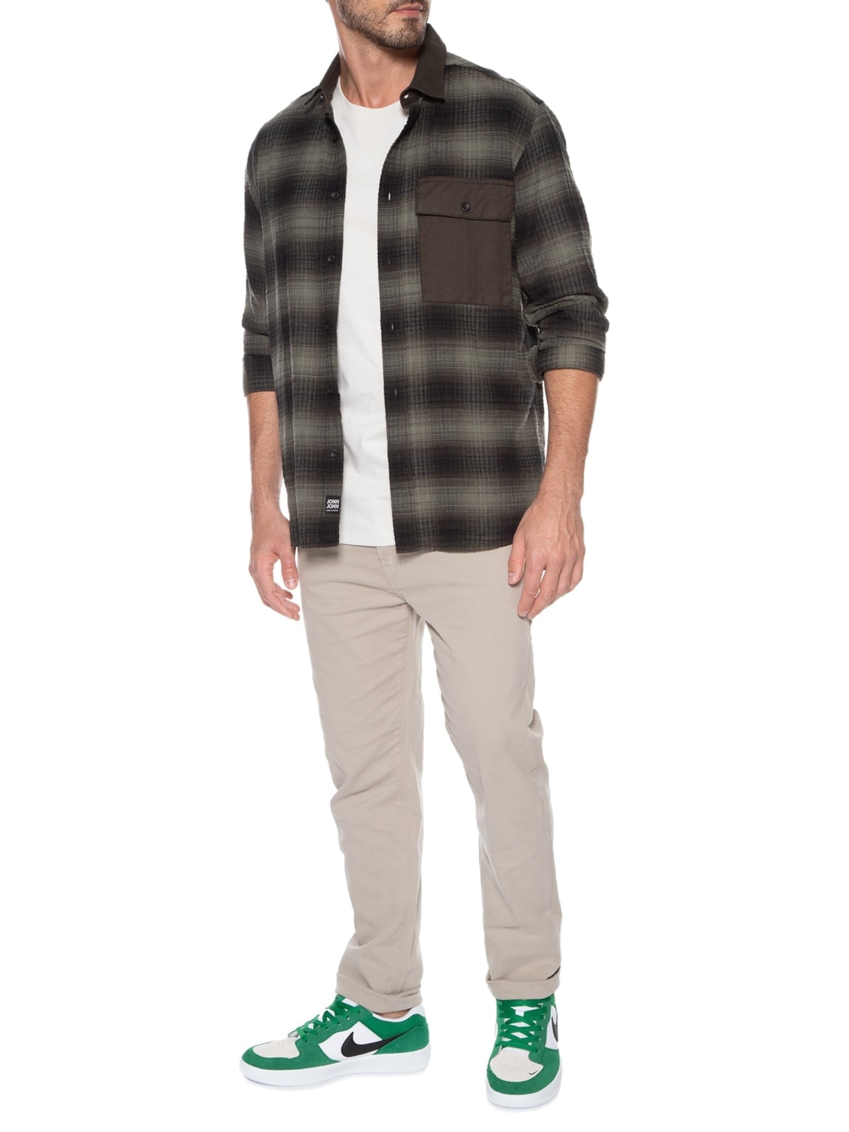 Tênis Unissex Sb Force 58 Verde Nike