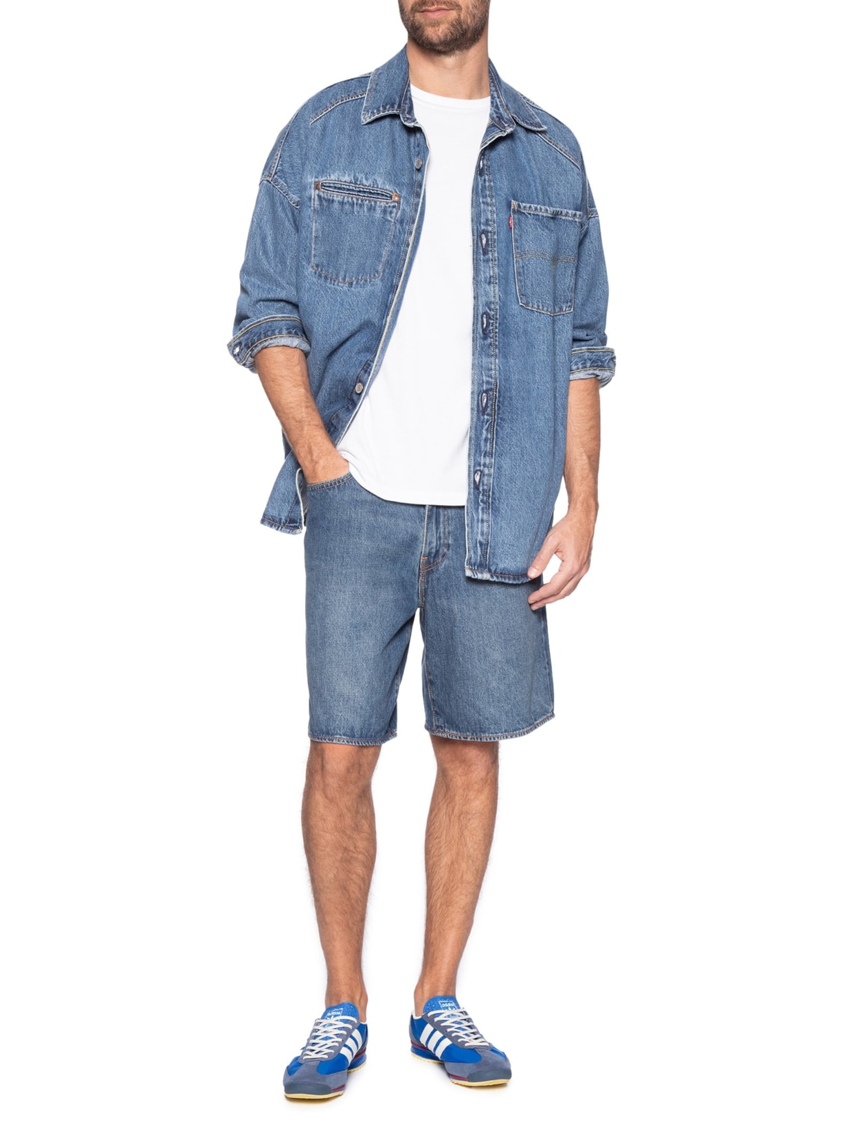 Tênis Unissex SL 72 Og Azul Adidas Originals