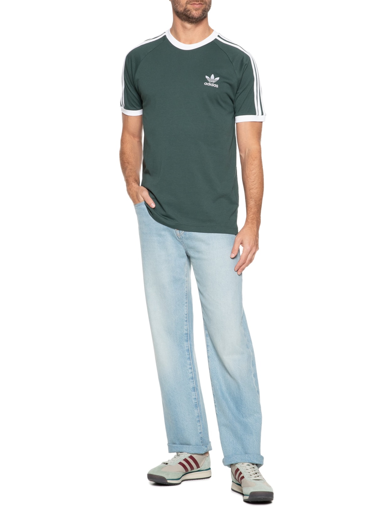 Tênis Unissex SL 72 RS Verde  Adidas Originals