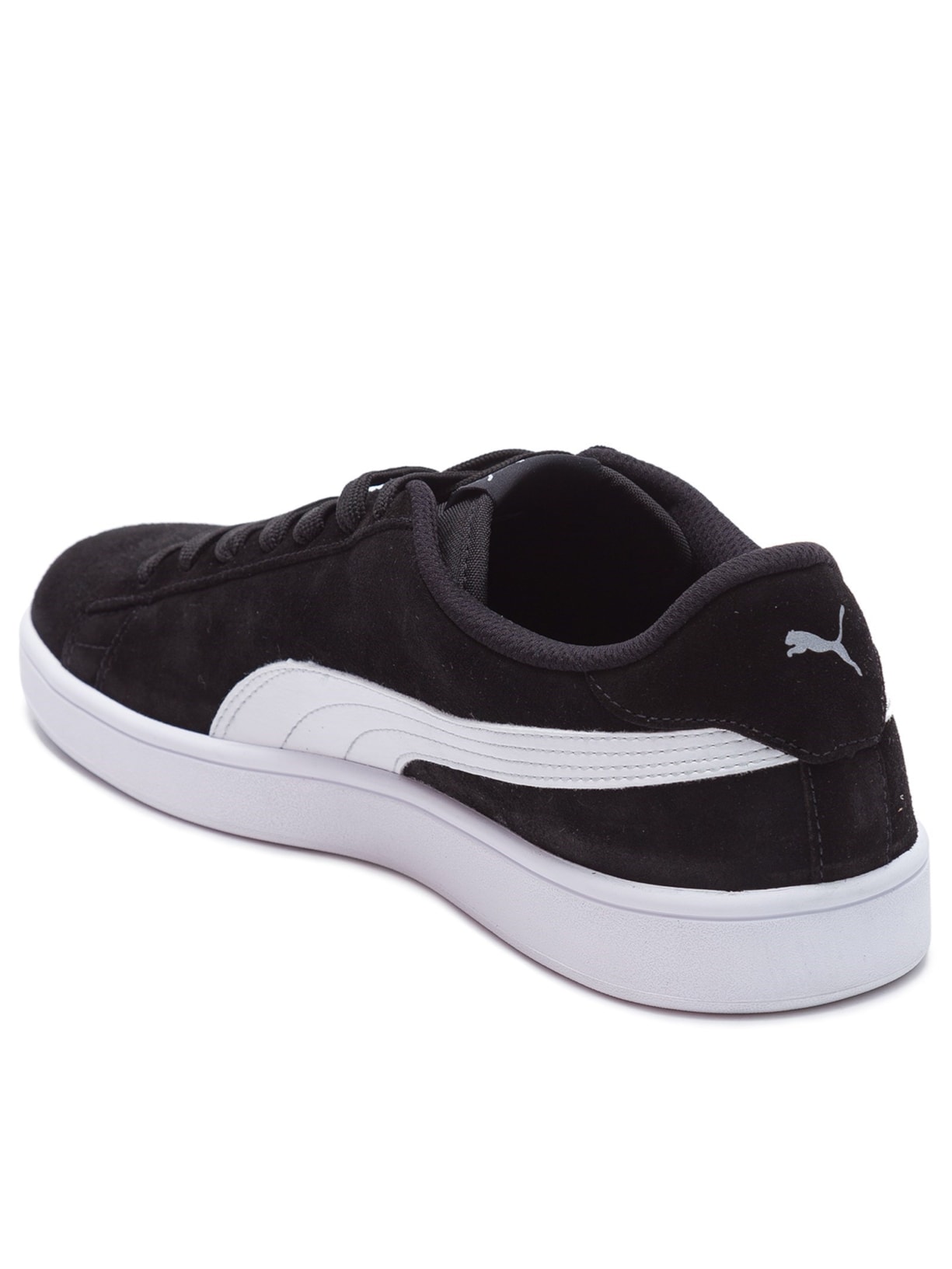 Tênis Unissex Smash V2 Preto Puma