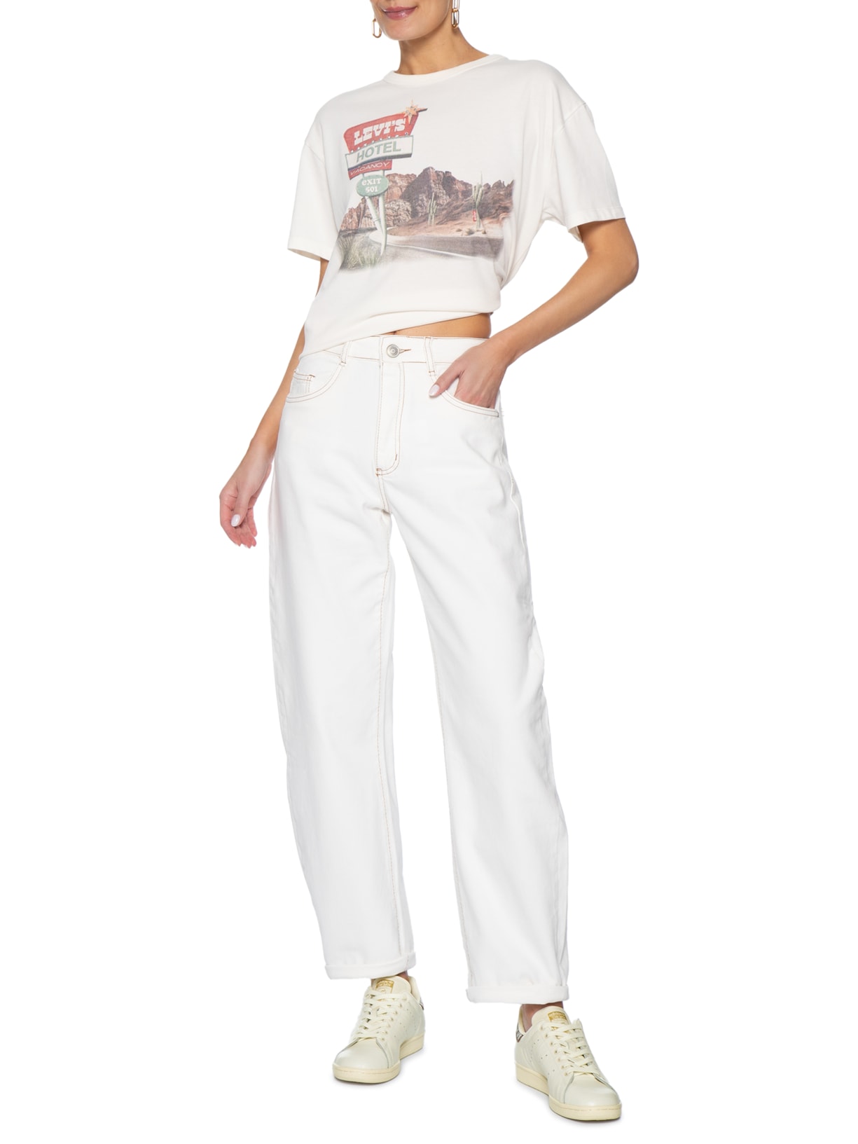 Tênis Unissex Stan Smith 80s Branco Adidas Originals