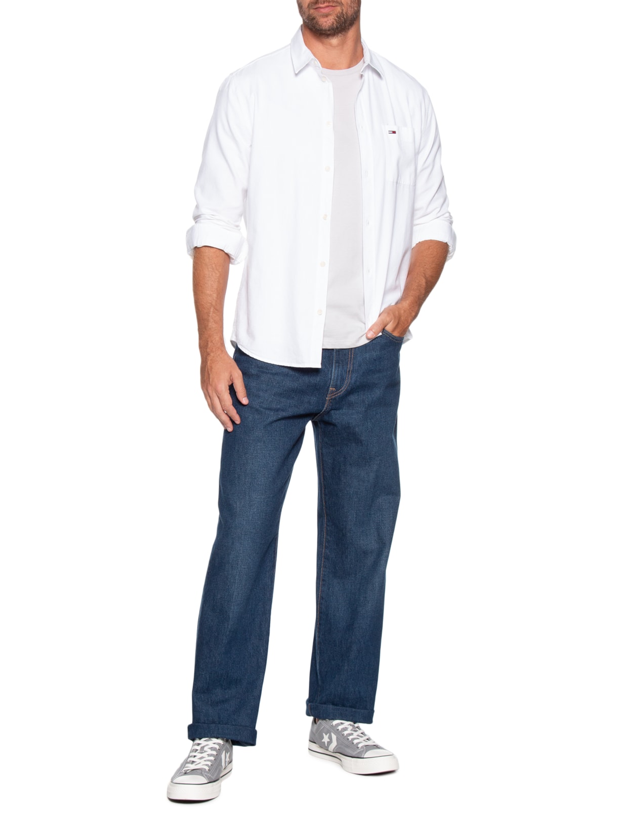 Tênis Unissex Star Player 76 Cinza Converse