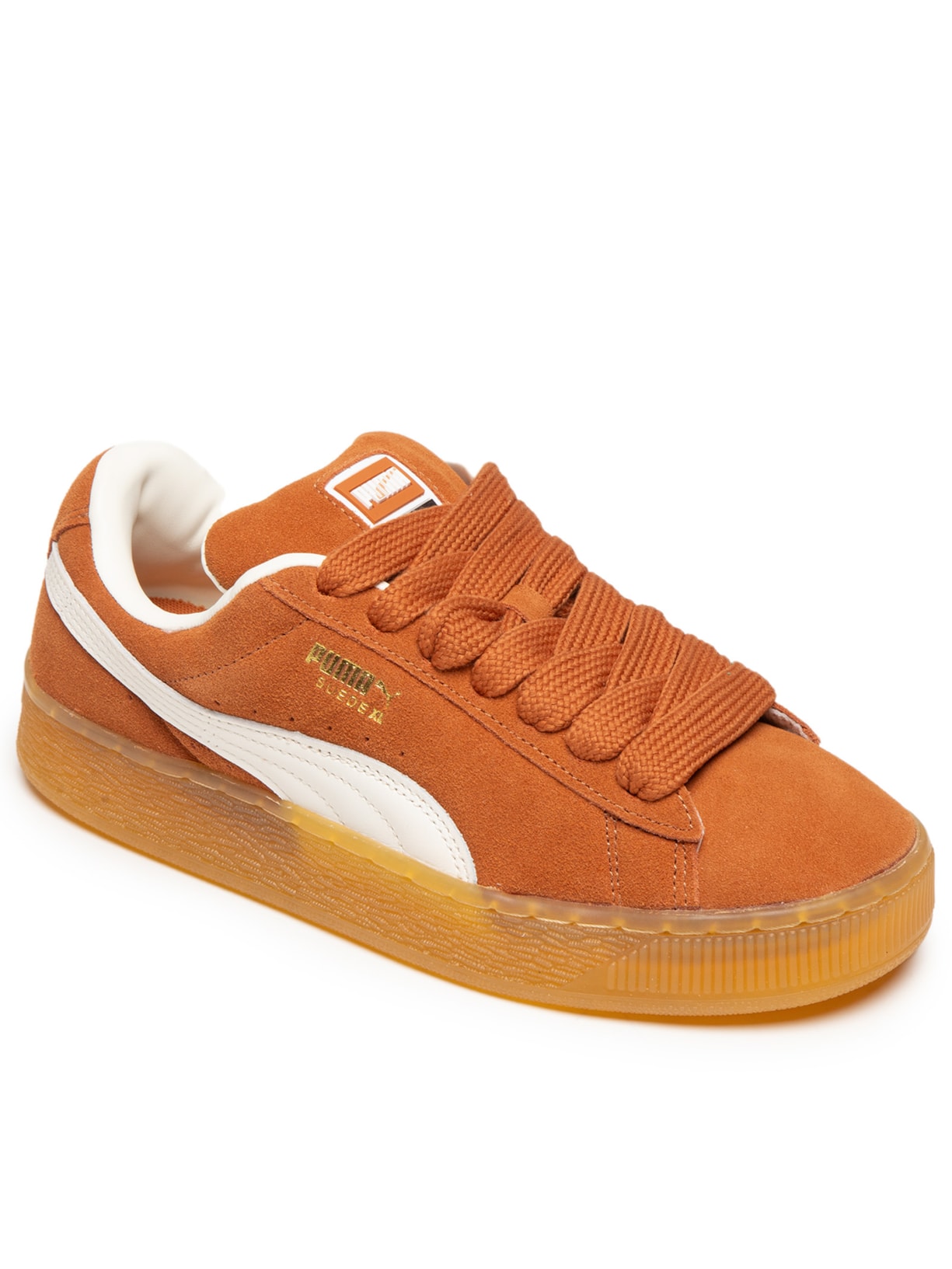 Tênis Unissex Suede XL- Marrom Puma