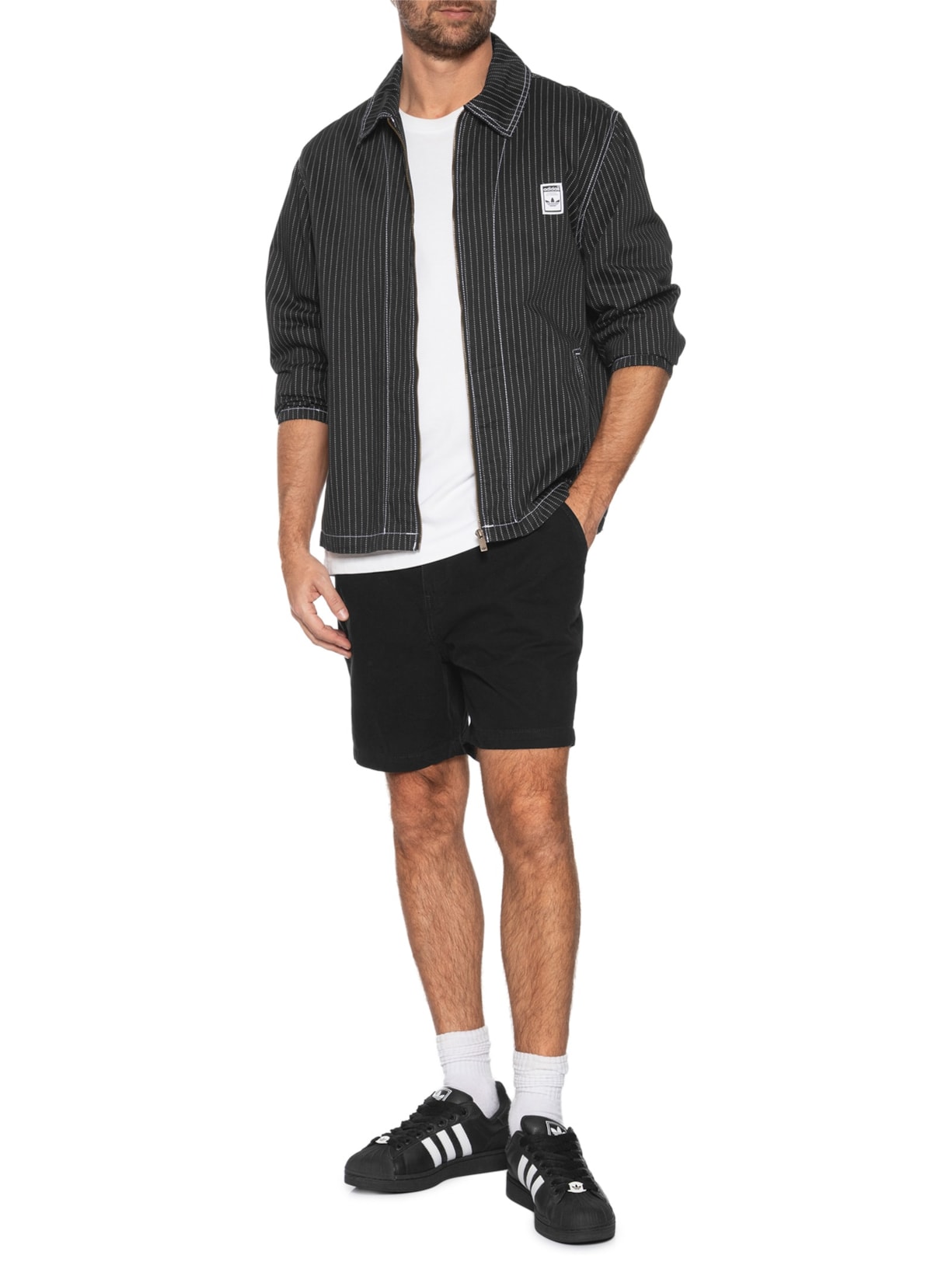 Tênis Unissex Superstar II Preto Adidas Originals