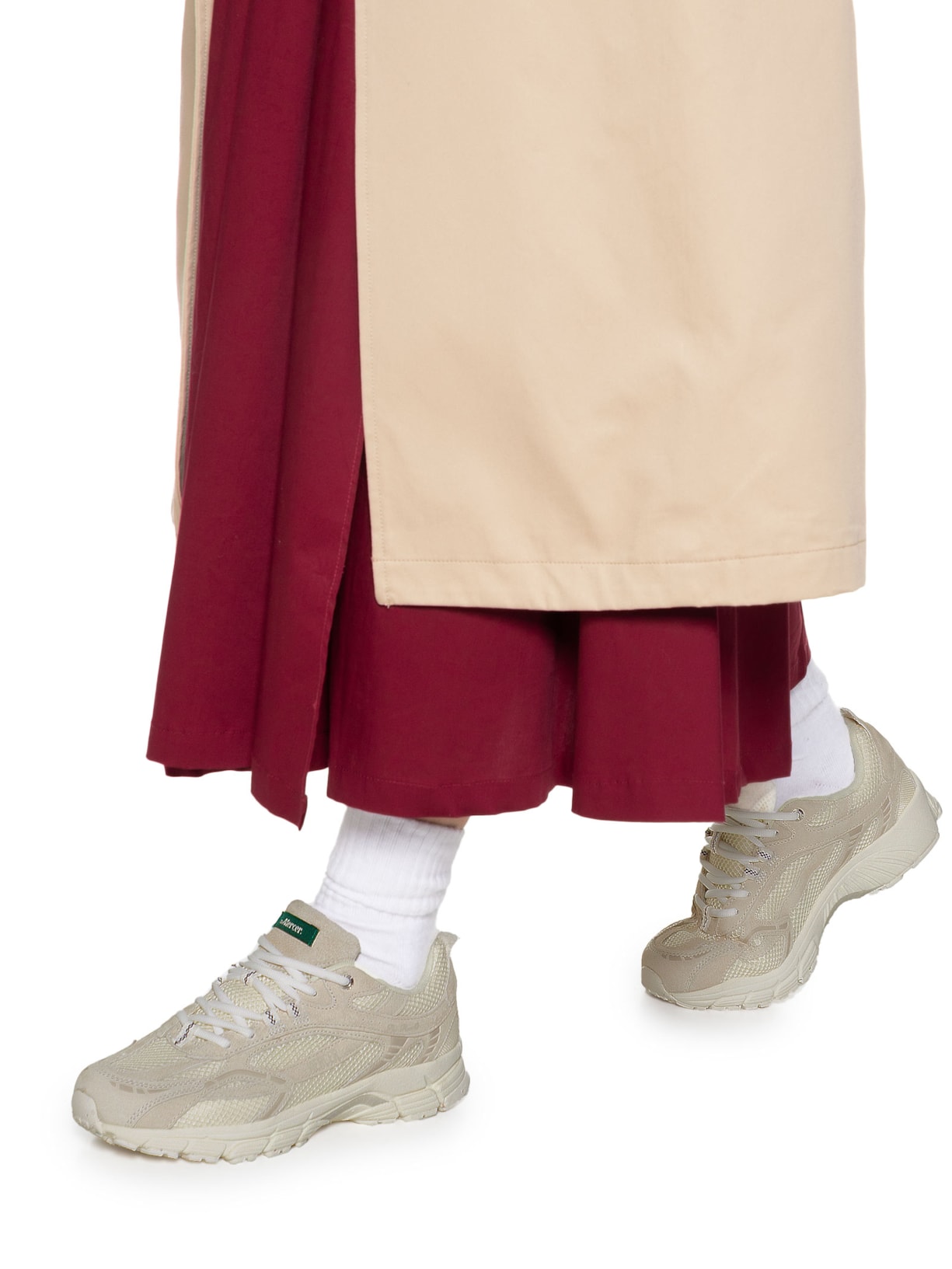 Tênis Unissex The Re-Run Monochrome Off White Mercer