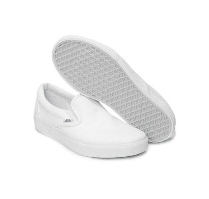 Tênis Unissex Ua Classic Slip-on - Branco