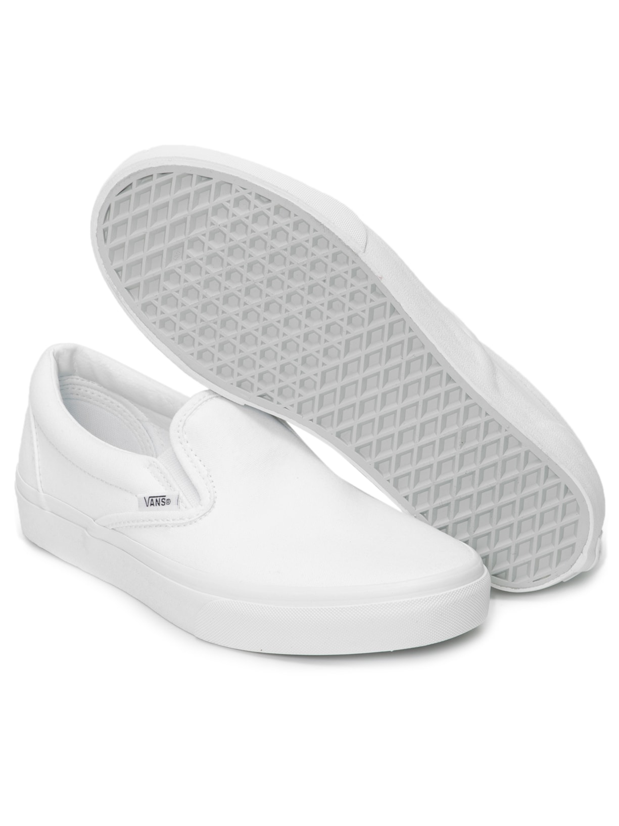 Tênis Unissex Ua Classic Slip-on - Branco