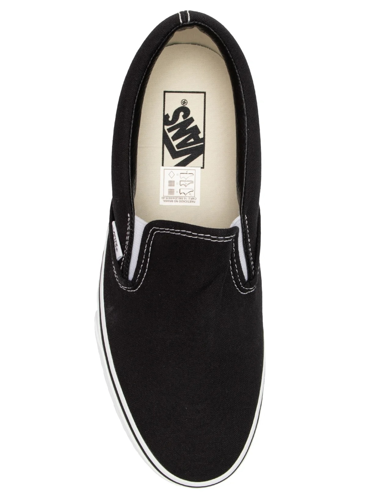 Tênis Unissex Ua Classic Slip On Preto Vans