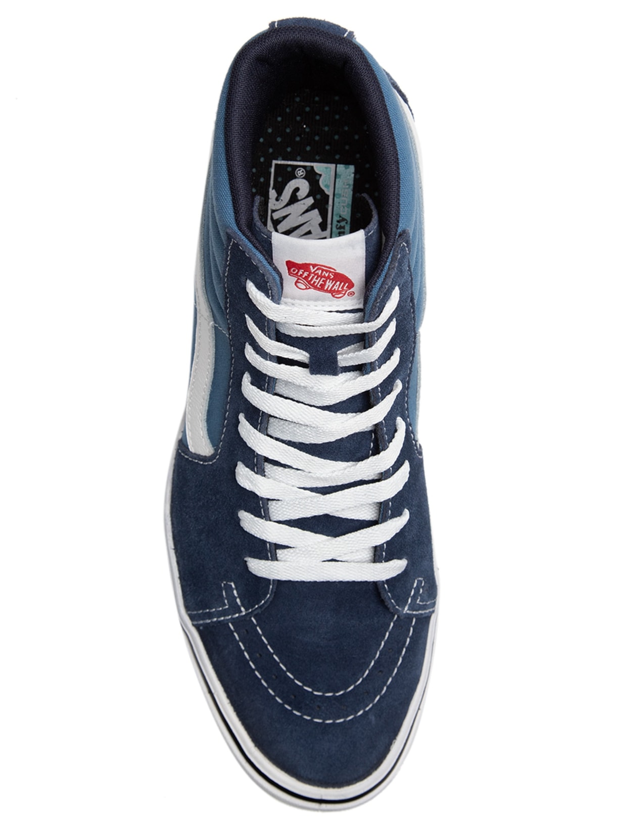 Tênis Unissex Ua Comfycush Sk8-hi Azul Vans