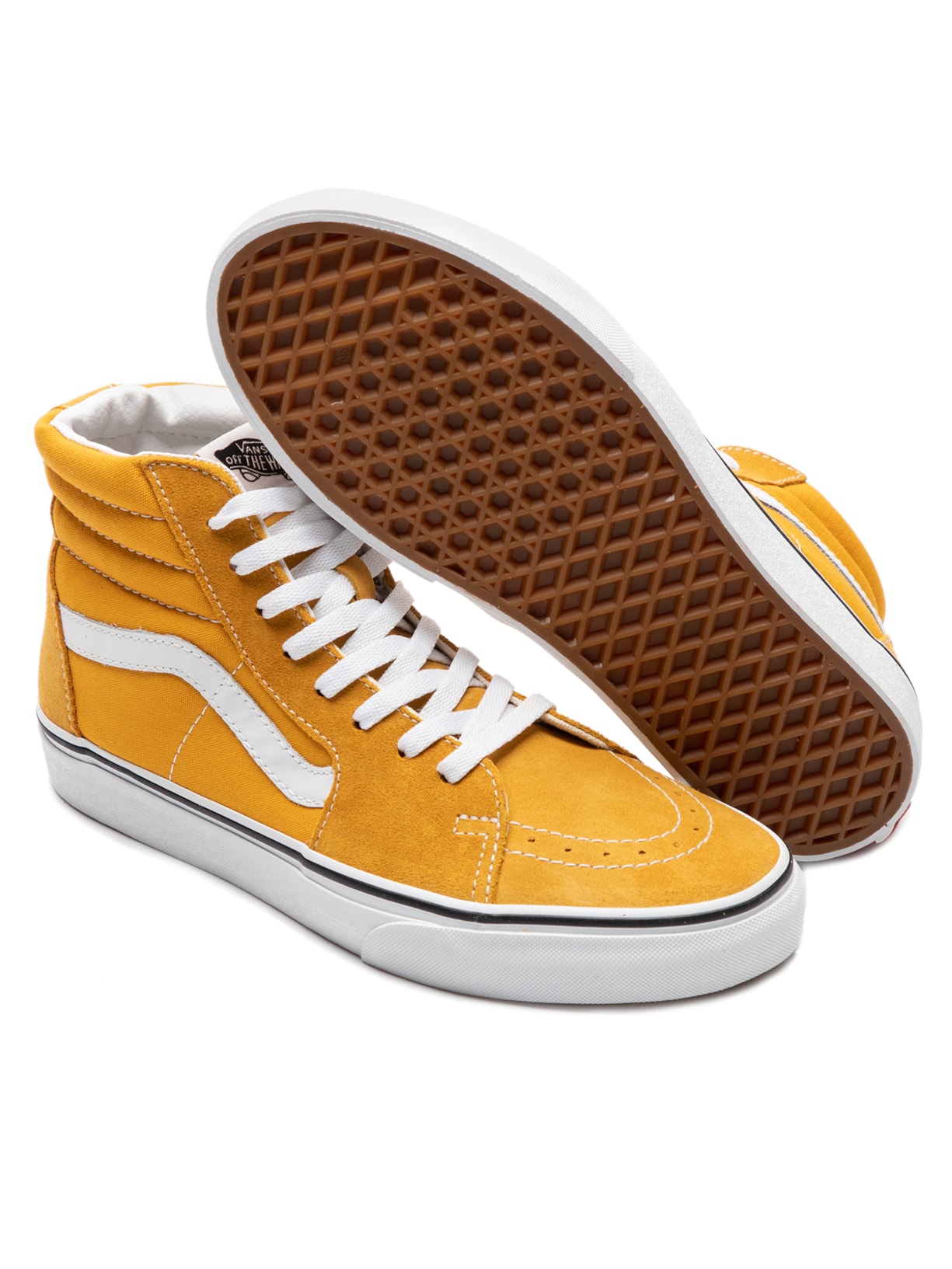 Tênis Unissex Ua Sk8-hi Vans Amarelo