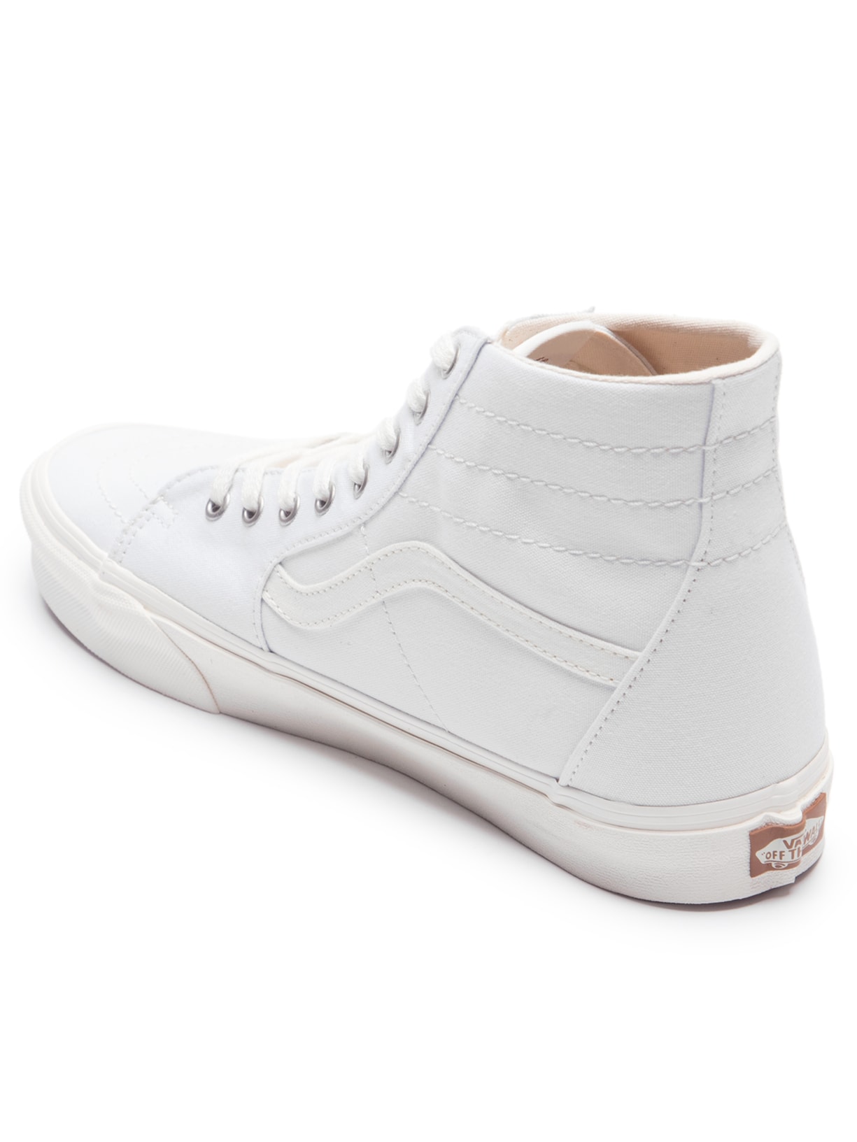 Tênis Unissex Ua Sk8-hi Tapered Branco Vans