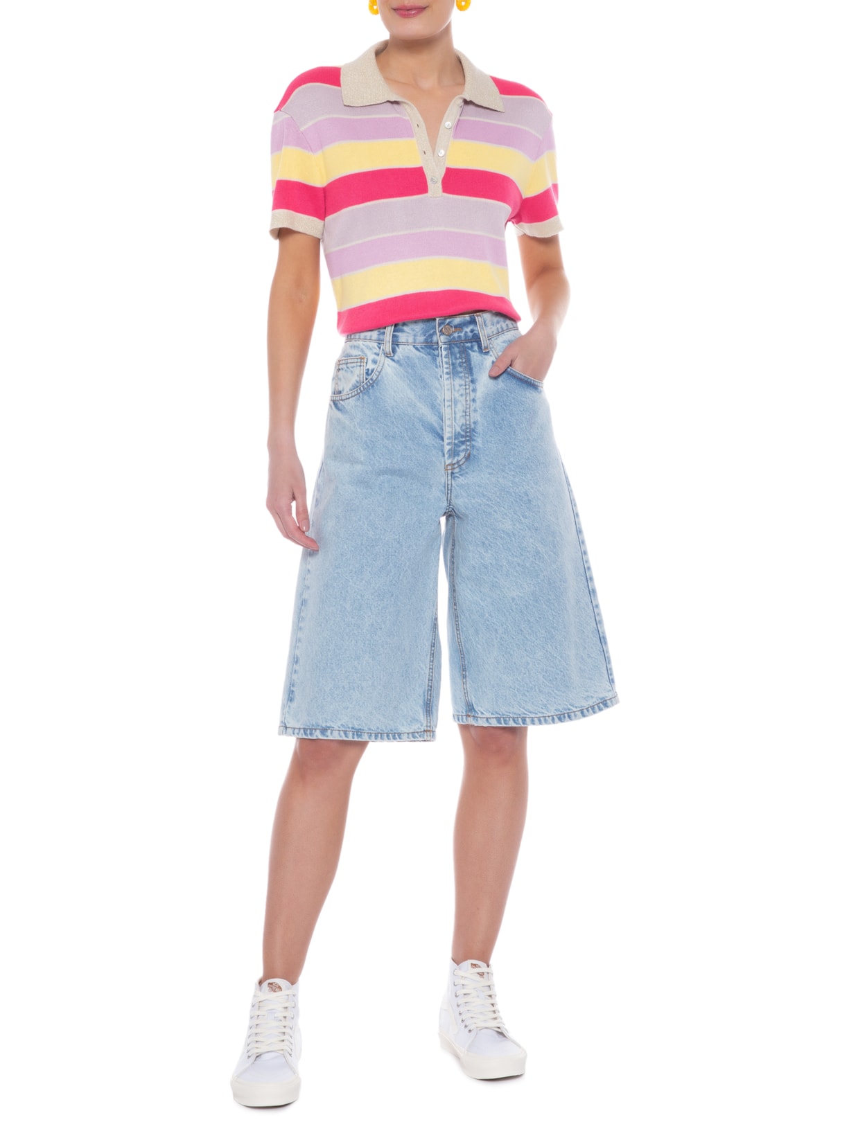 Tênis Unissex Ua Sk8-hi Tapered Branco Vans