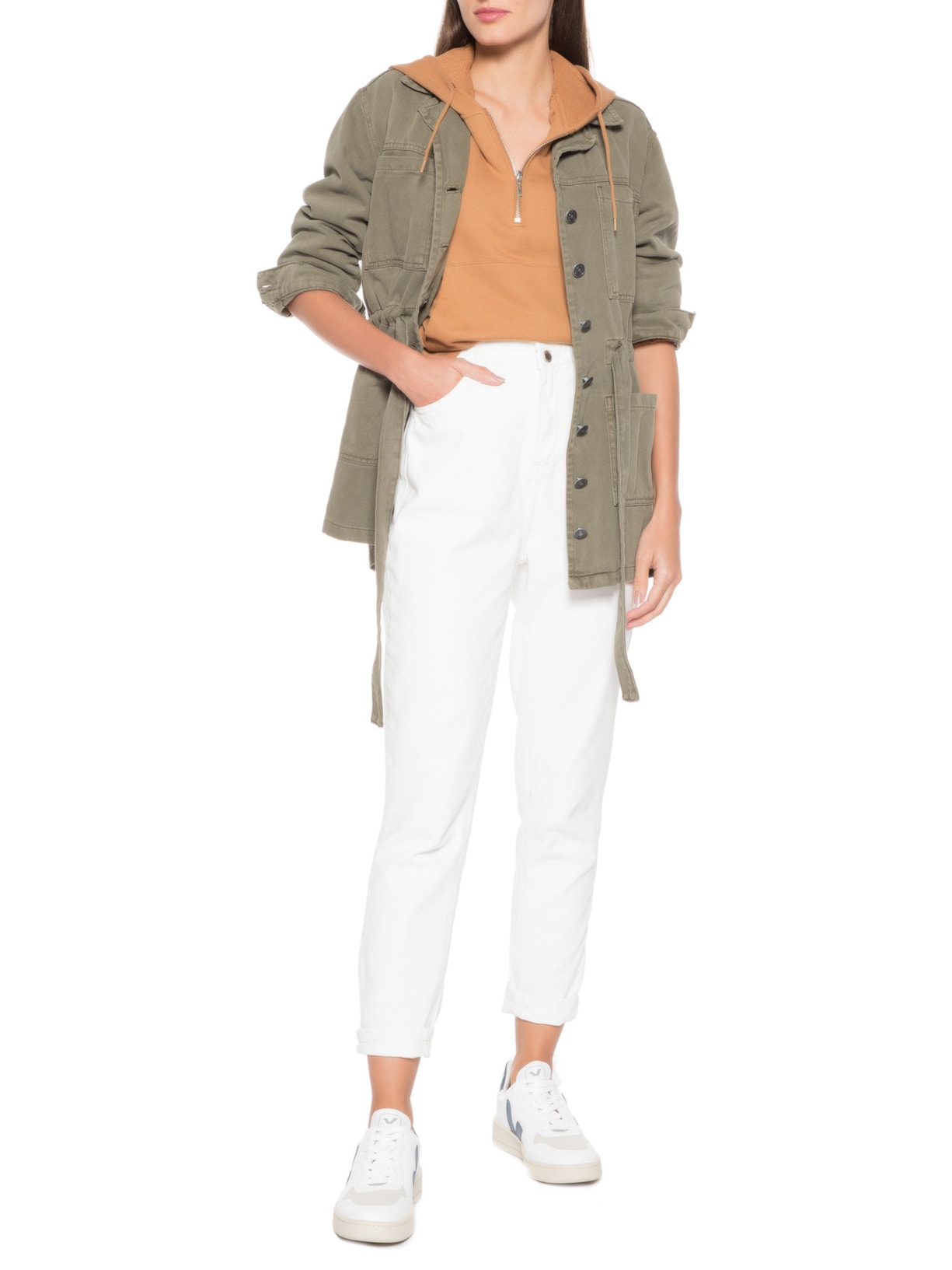 Tênis Unissex V-10 Branco Vert Shoes