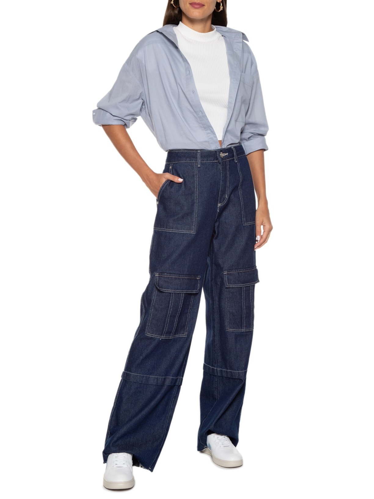 Tênis Unissex V-10 Cwl Steel Náutico Branco Vert Shoes