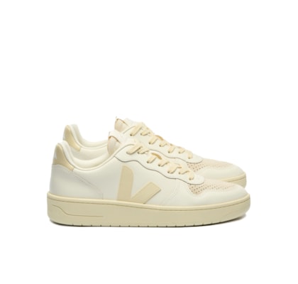 Tênis Unissex V-10 Leather - Bege