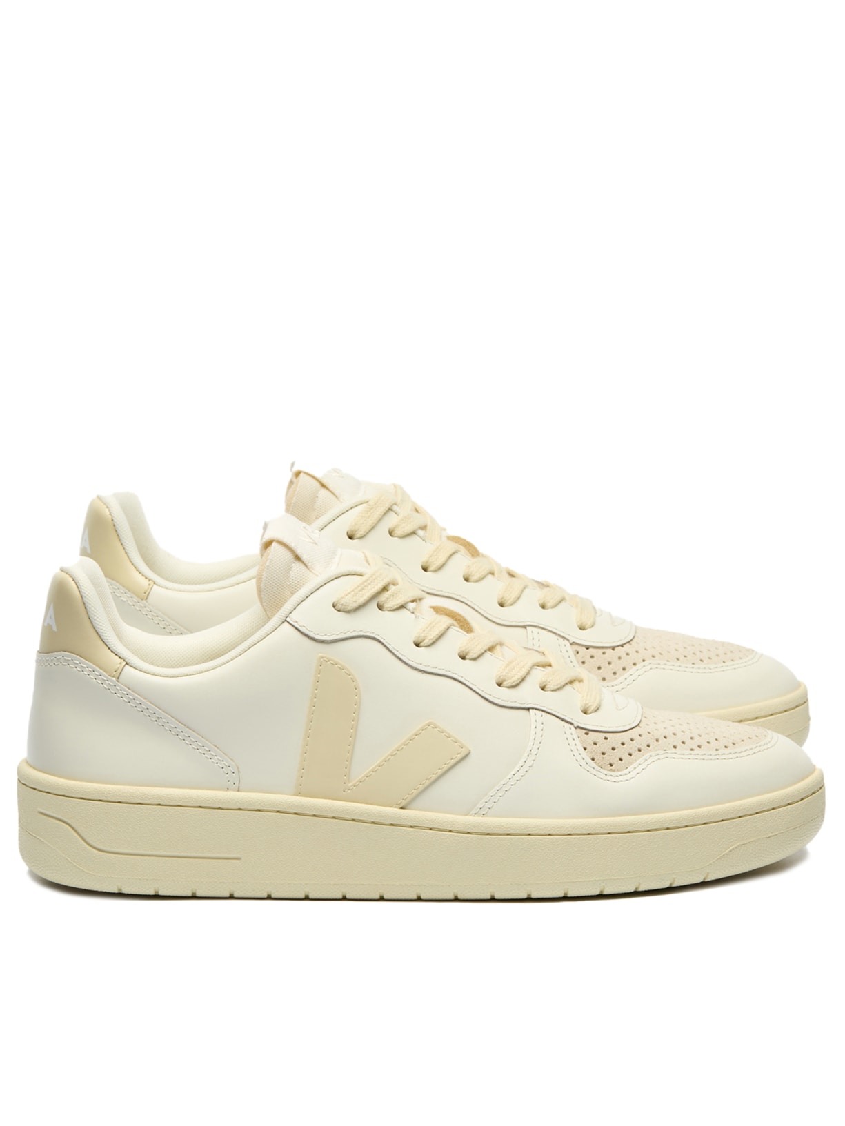 Tênis Unissex V-10 Leather - Bege