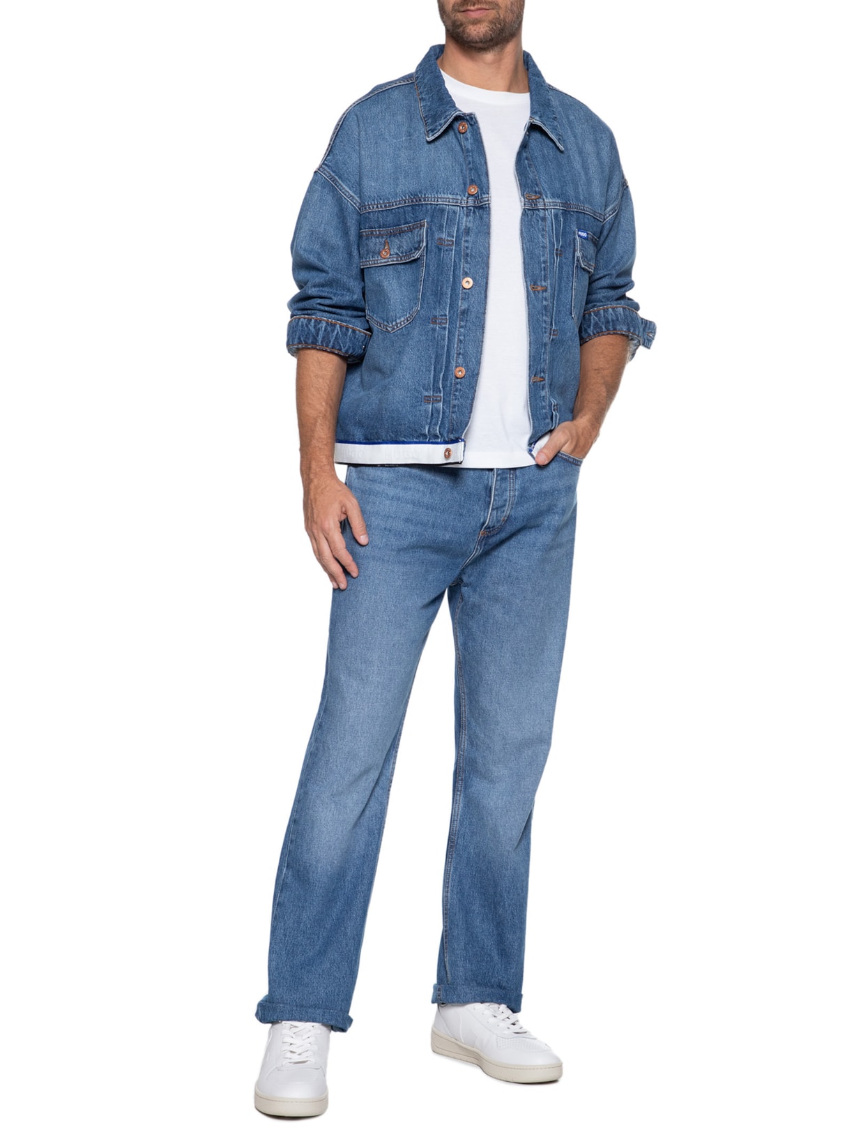 Tênis Unissex V-10 Leather Branco  Veja