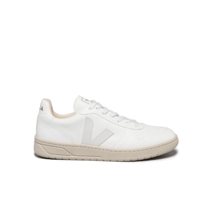 Tênis Unissex V-10 Leather - Branco 