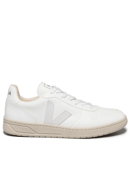 Tênis Unissex V-10 Leather – Branco