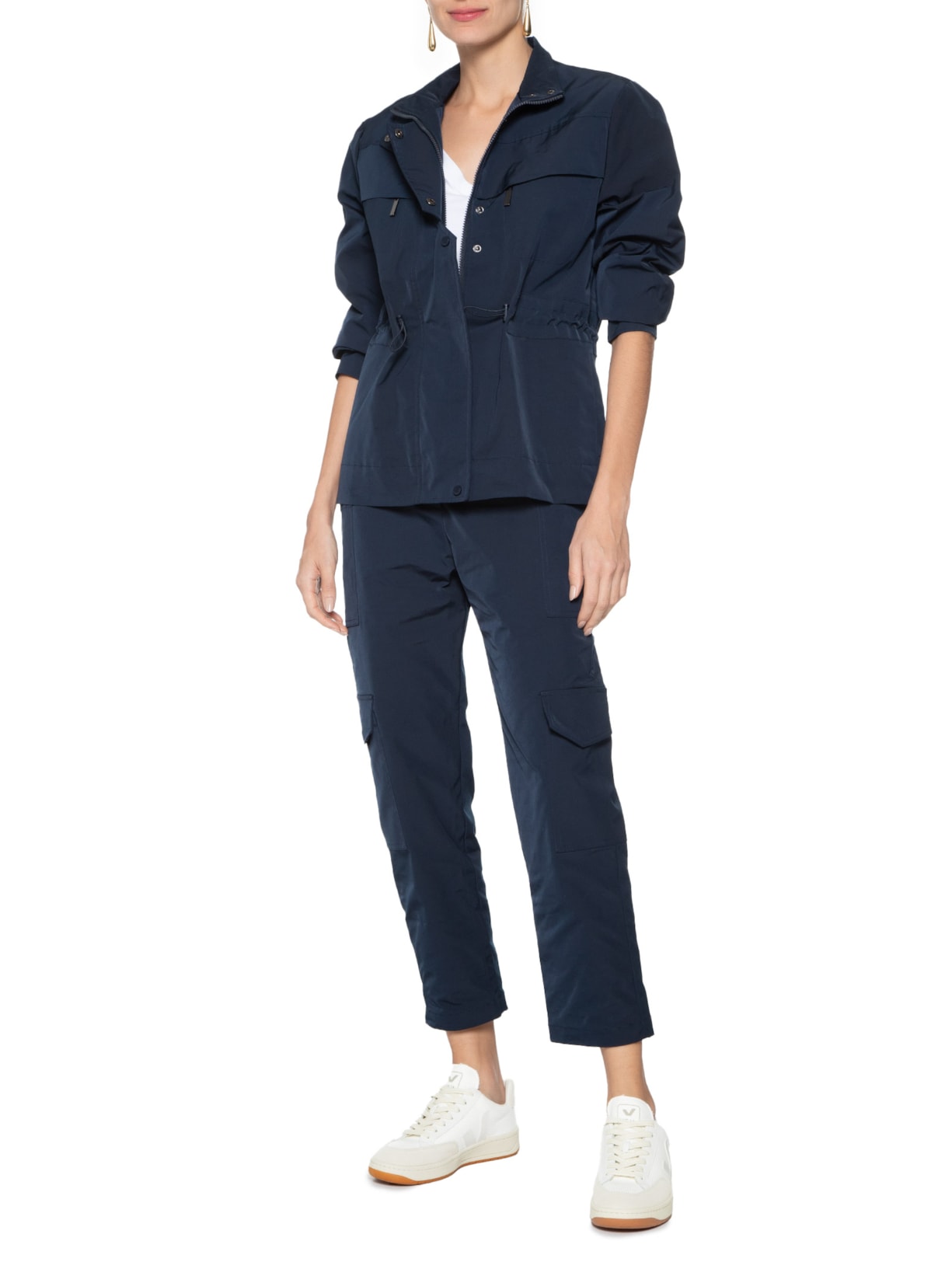 Tênis Unissex V-12 B-Mesh Branco Veja