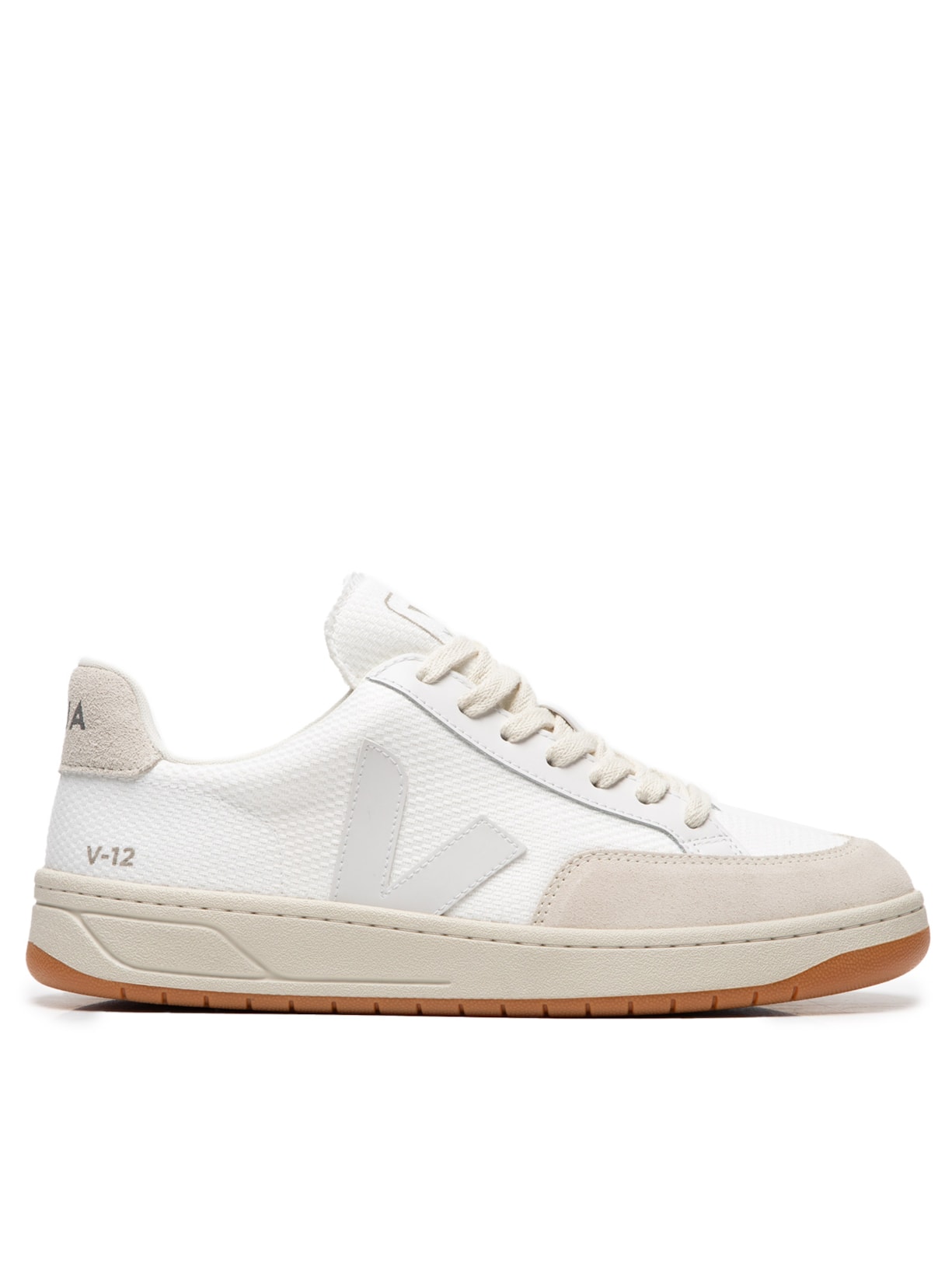 Veja Tênis Unissex V-12 B-Mesh Branco
