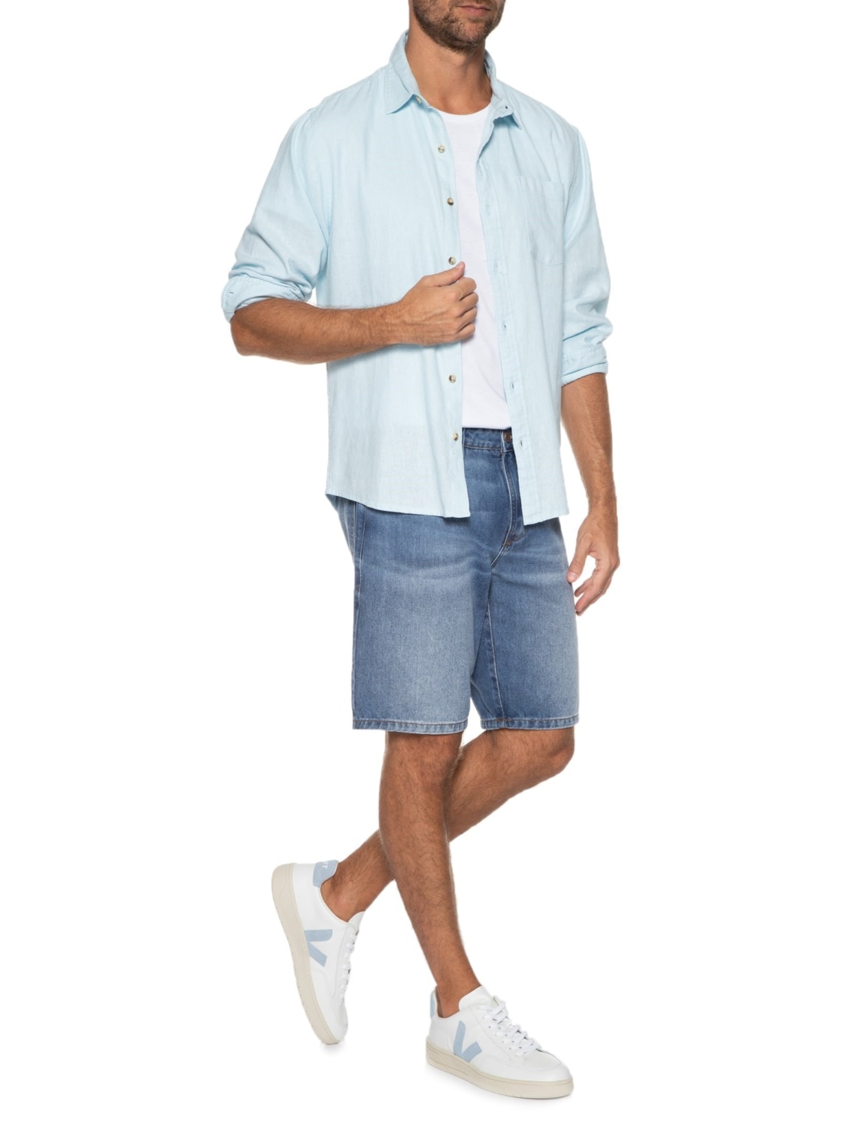 Tênis Unissex V-12 Branco Vert Shoes