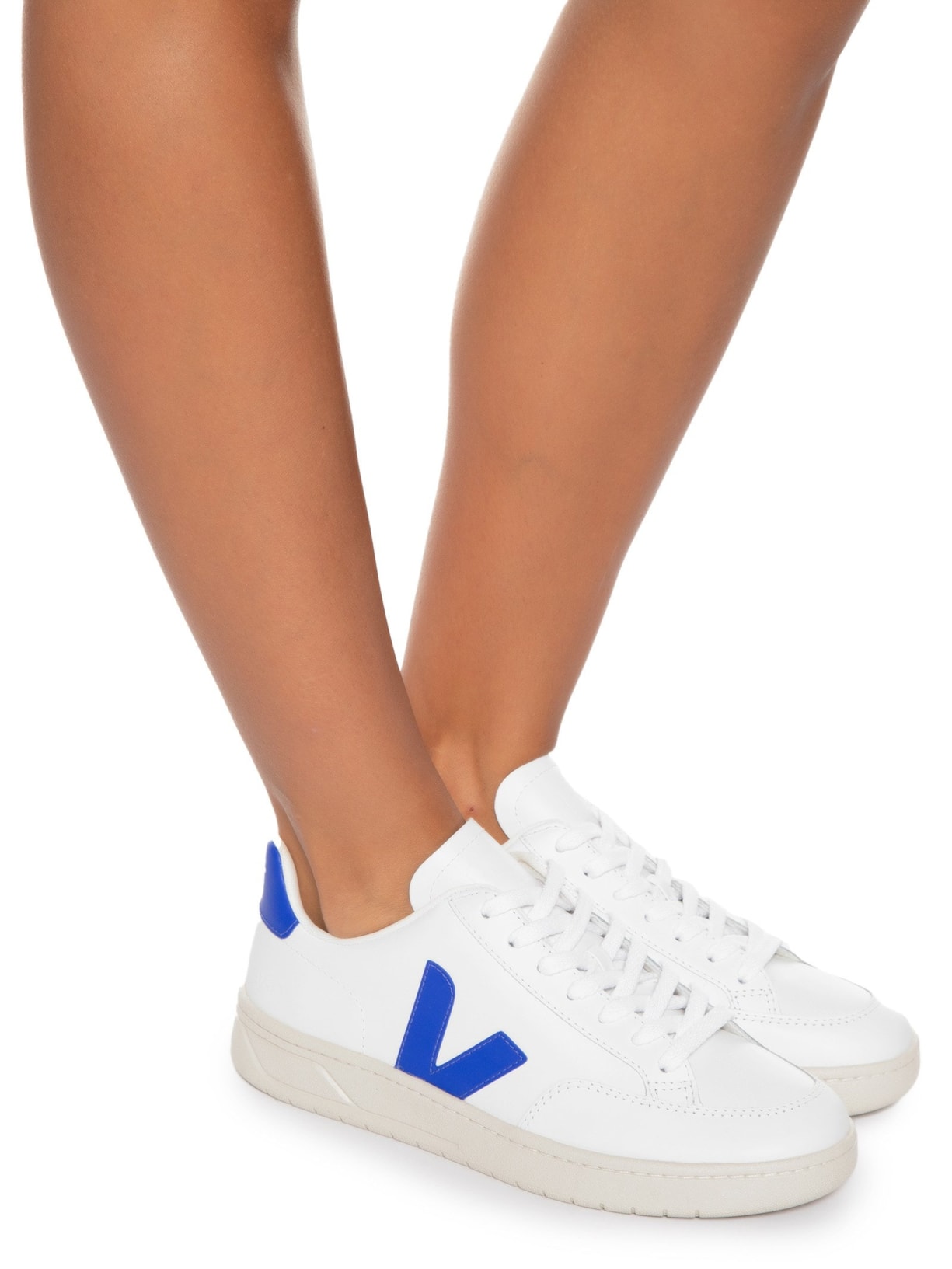 Tênis Unissex V-12 Couro Paros Azul Vert