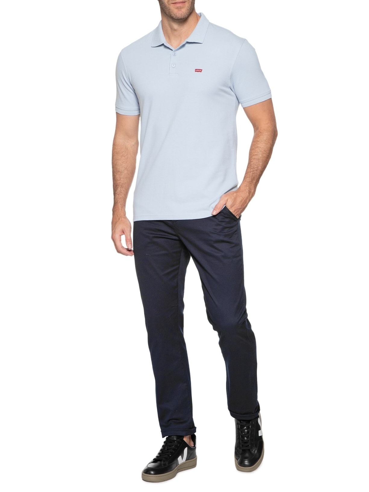 Tênis Unissex V-12 Leather Dune Preto  Veja