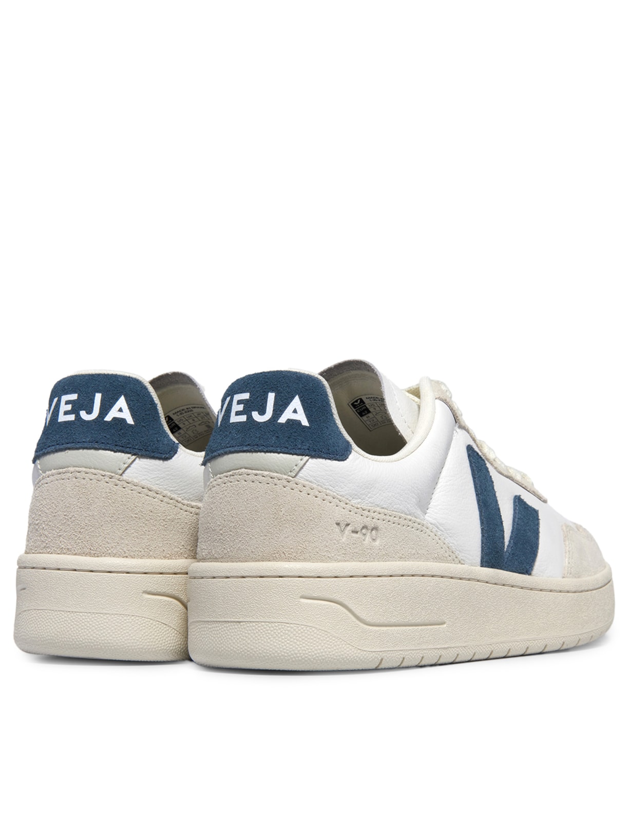 Tênis Unissex V-90 O.T. Leather Branco Veja