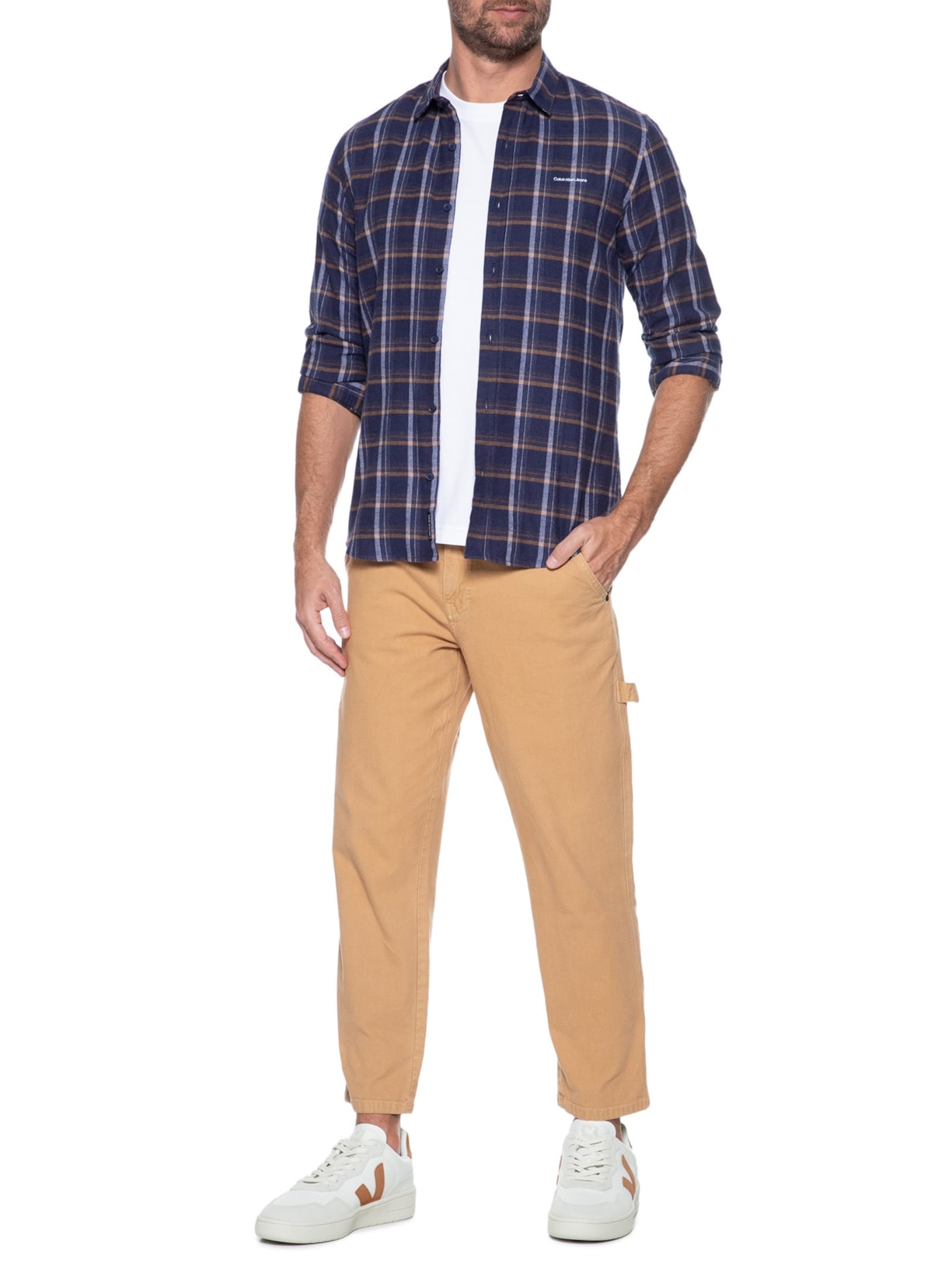 Tênis Unissex V-90 O.T. Leather Branco Veja