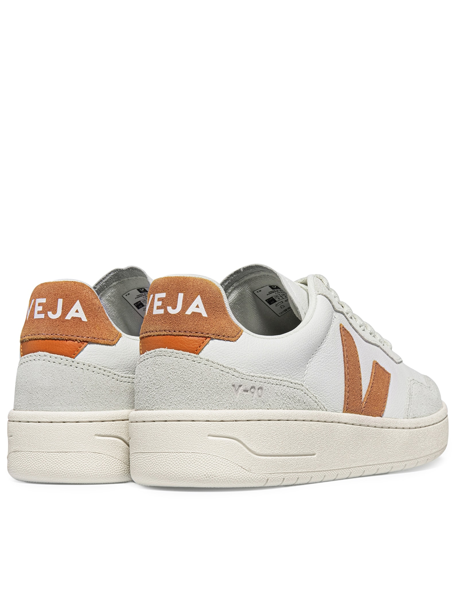 Veja - Tênis Unissex V-90 O.T. Leather - Branco