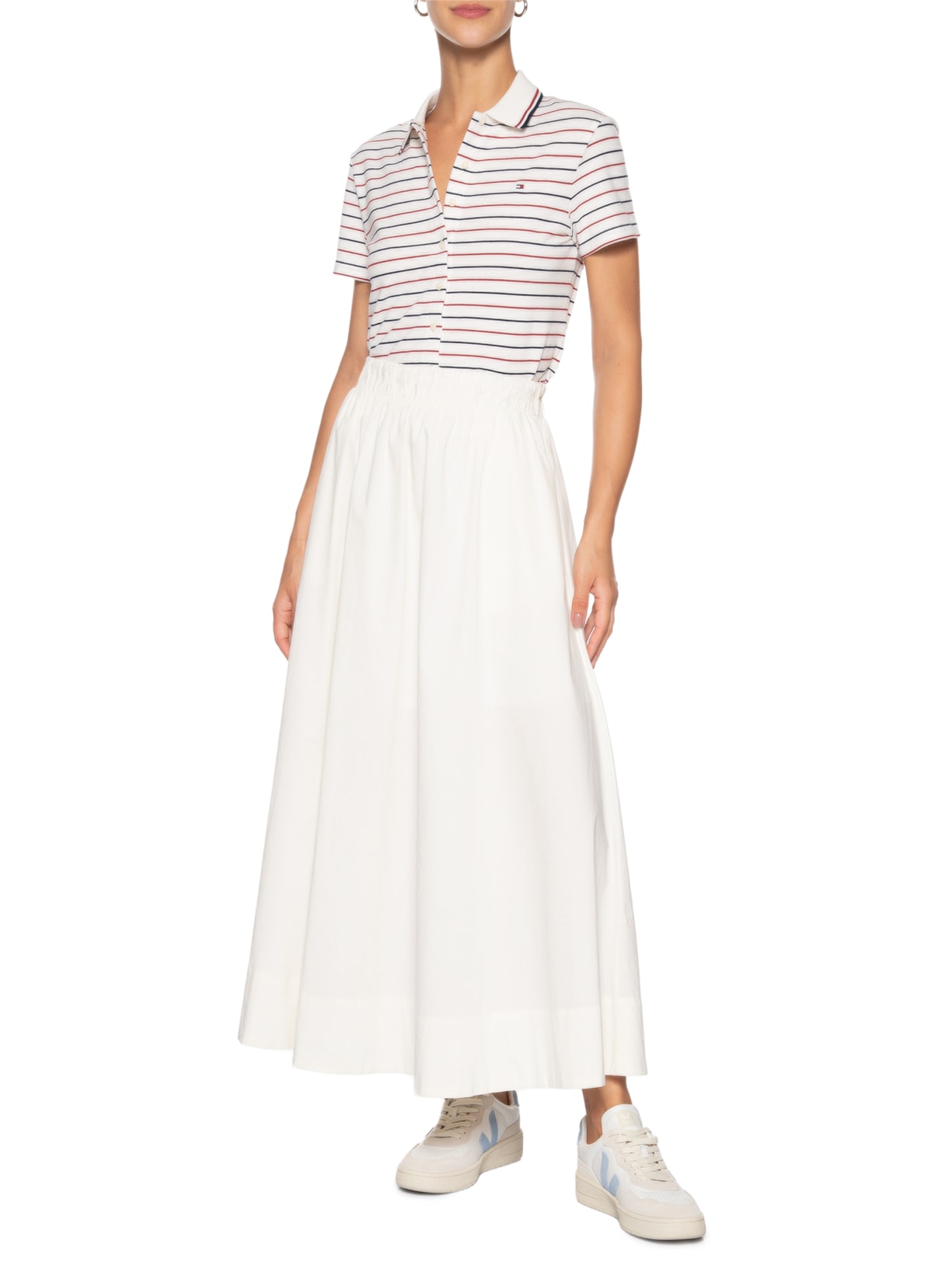 Tênis Unissex V-90 O.T. Leather Off White Veja