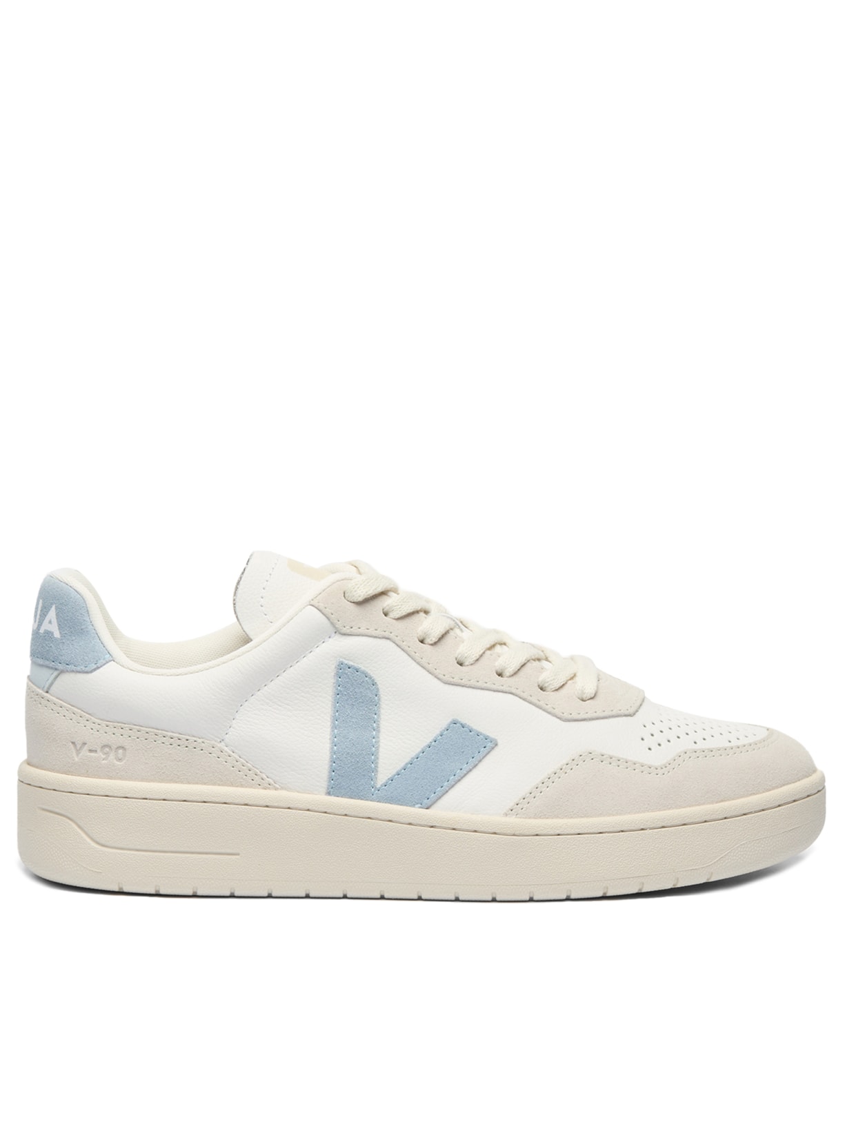 Tênis Unissex V-90 O.T. Leather Off White Veja