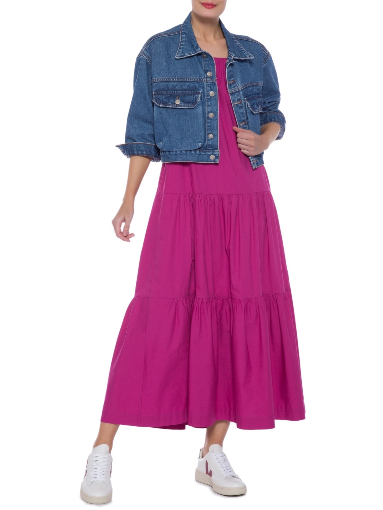 Tênis Unissex V12 Couro Branco Vert