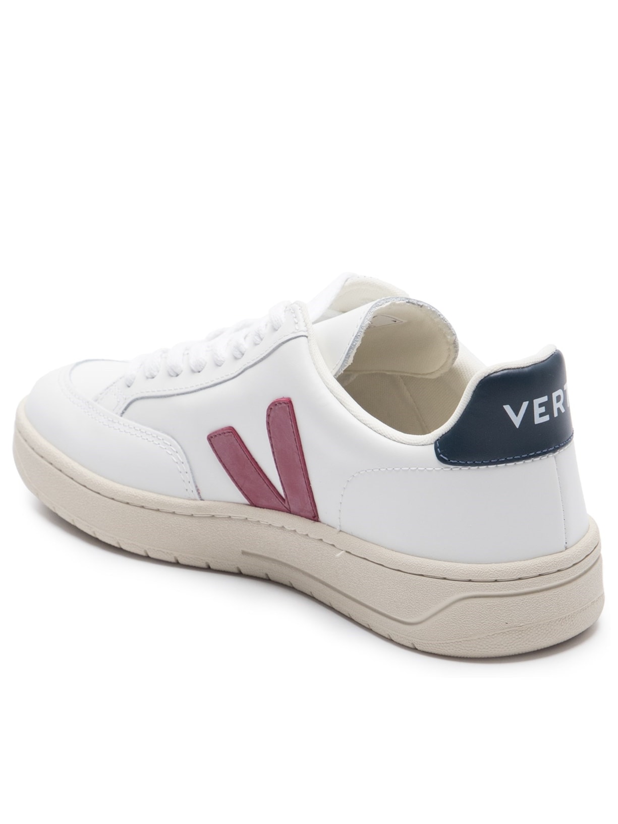 Tênis Unissex V12 Couro Branco Vert